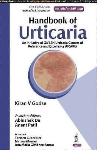 Handbook Of Urticaria by Kiran V Godse Paperback Book