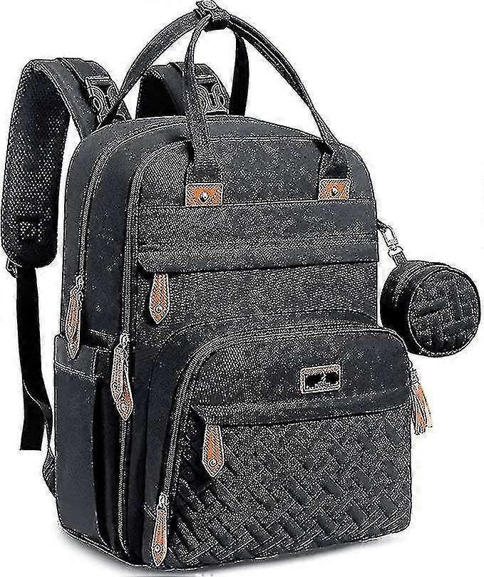 Baby Changing Bag Backpack,nappy Changing Back Pack Diaper Bags With Changing Mat Pacifier Holder