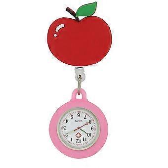 Love Heart Nurse Pocket horloge mooie appel