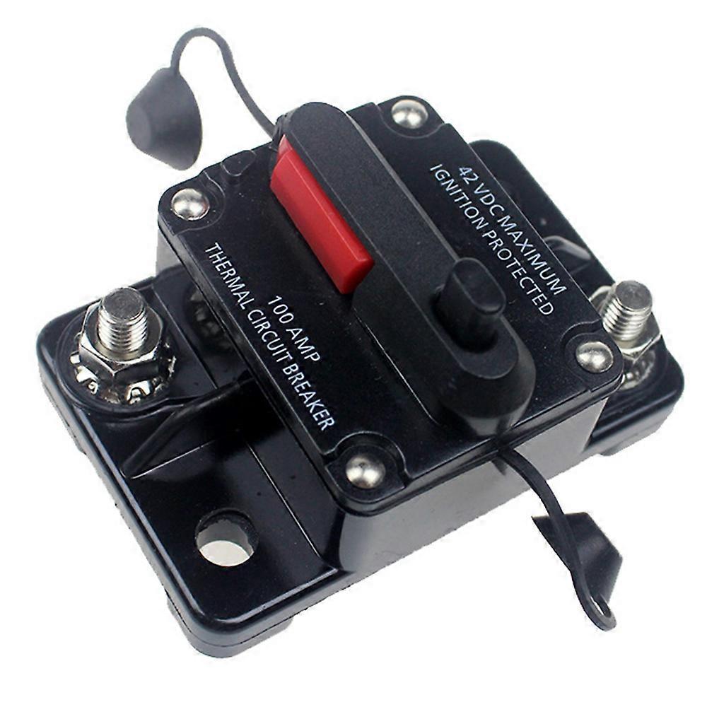 300A AMP מפסק סוללה כפולה IP67 עמיד למים 12V 24V נתיך איפוס ידני מפסק רכב