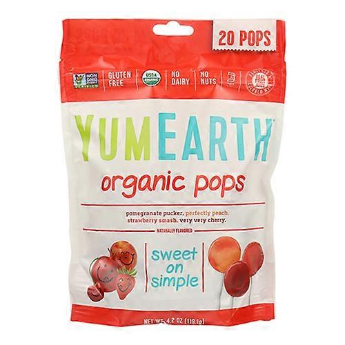 Yum Earth Organic Pops Assorted ,4.2 Oz