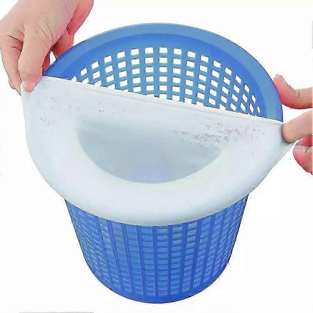 30pcs Swimming Pool Garbage Cover Suitable For Pool Basket Filter Sock Filter Garbage Sock Cover (13 X 22cm)