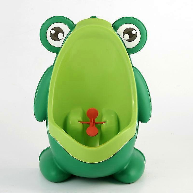 Urinal Boy Frog Wall Urinal Child Standing Green/