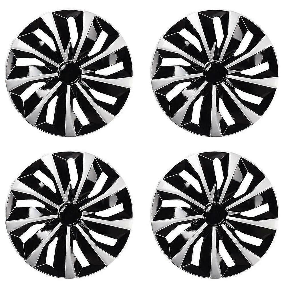 4pcs καλύμματα περιποίησης τροχών αυτοκινήτων 16 ίντσας για τις ζάντες πλήμνης σιδήρου R16 Καλύμματα πλήμνης Abs Ζάντες ροδών Κάλυμμα Hubcap καπακιού