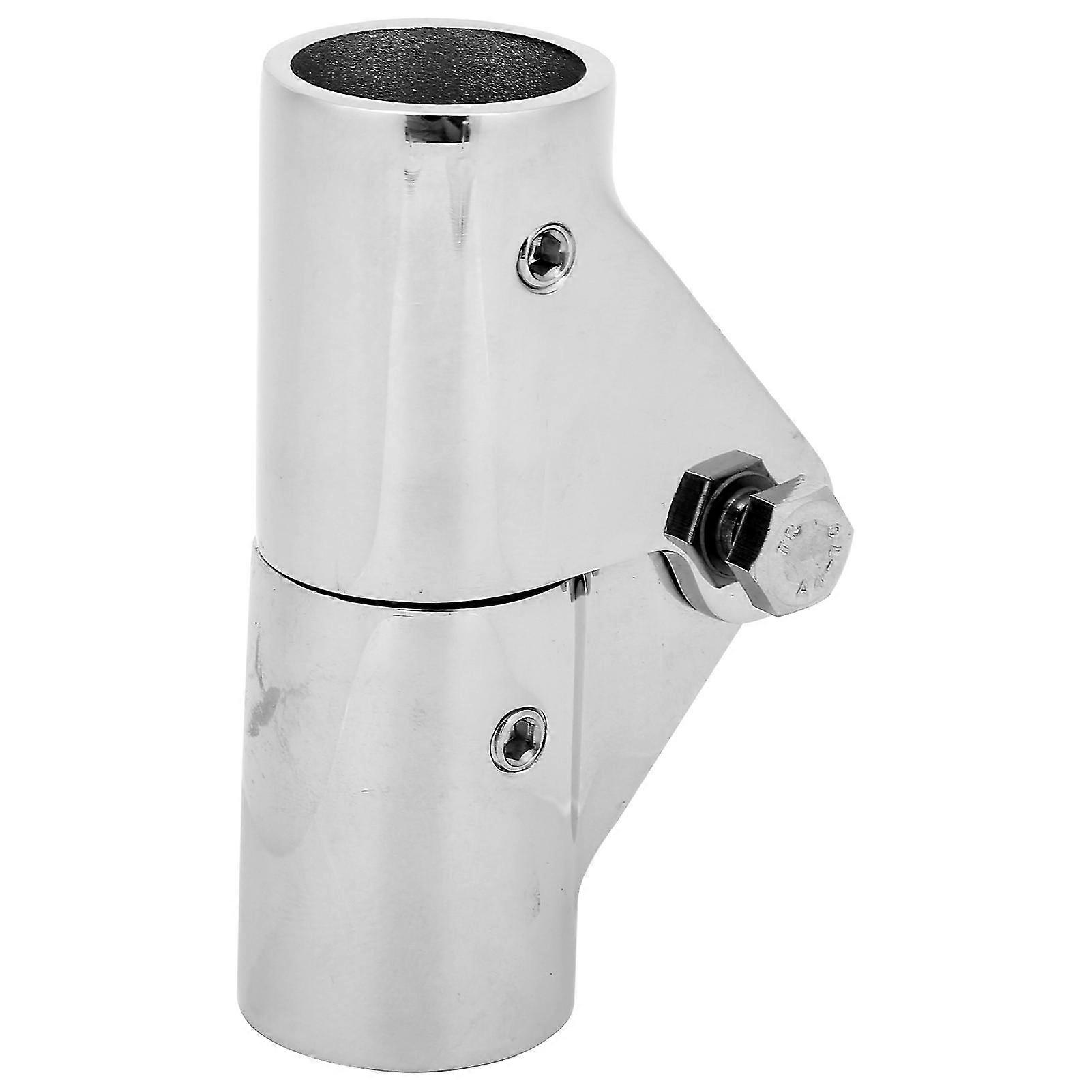 Stainless Steel Folding Swivel Coupling Pipe Tube Connector 22MM for Marine Boat