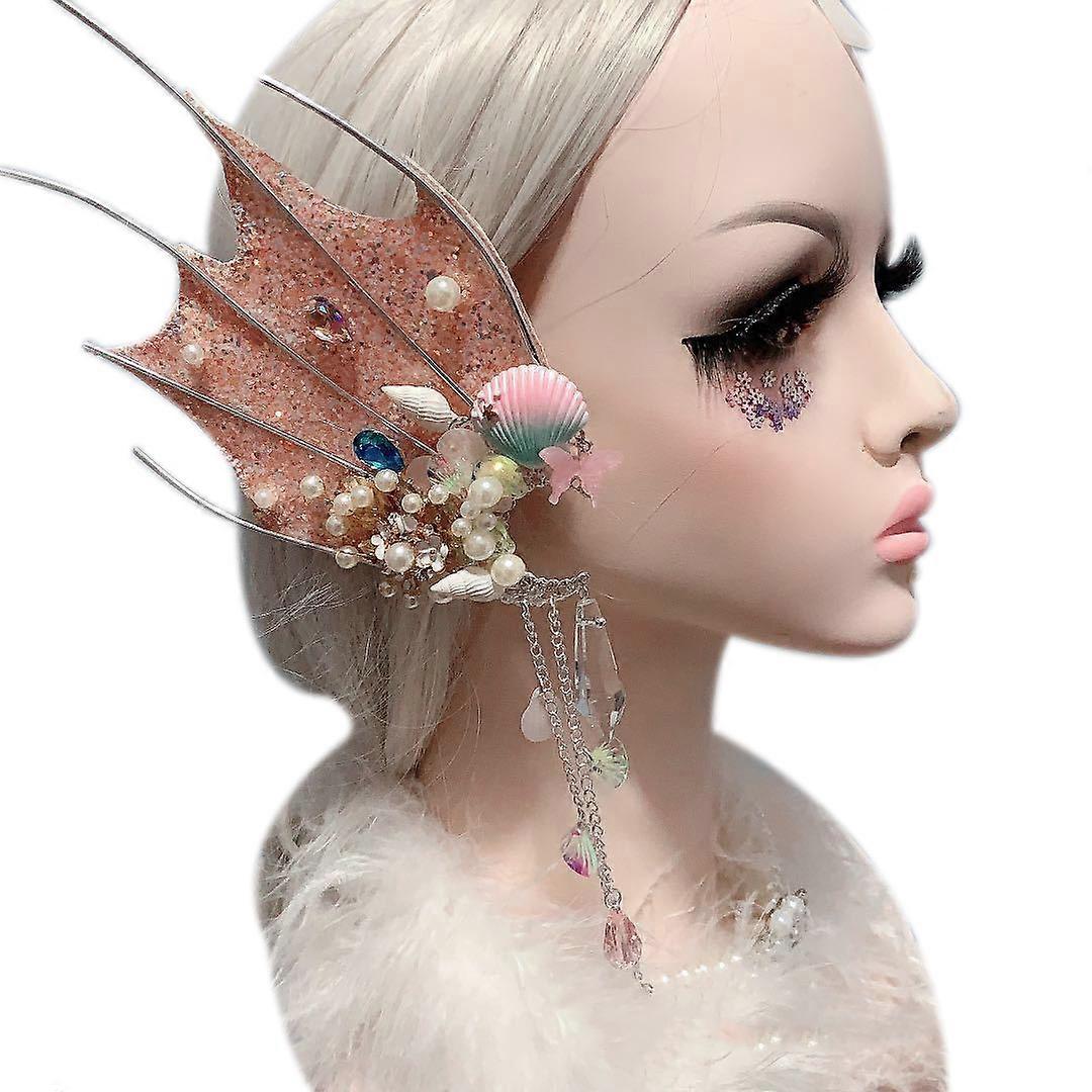 Mermaid Elf Earrings Ear Cuffs