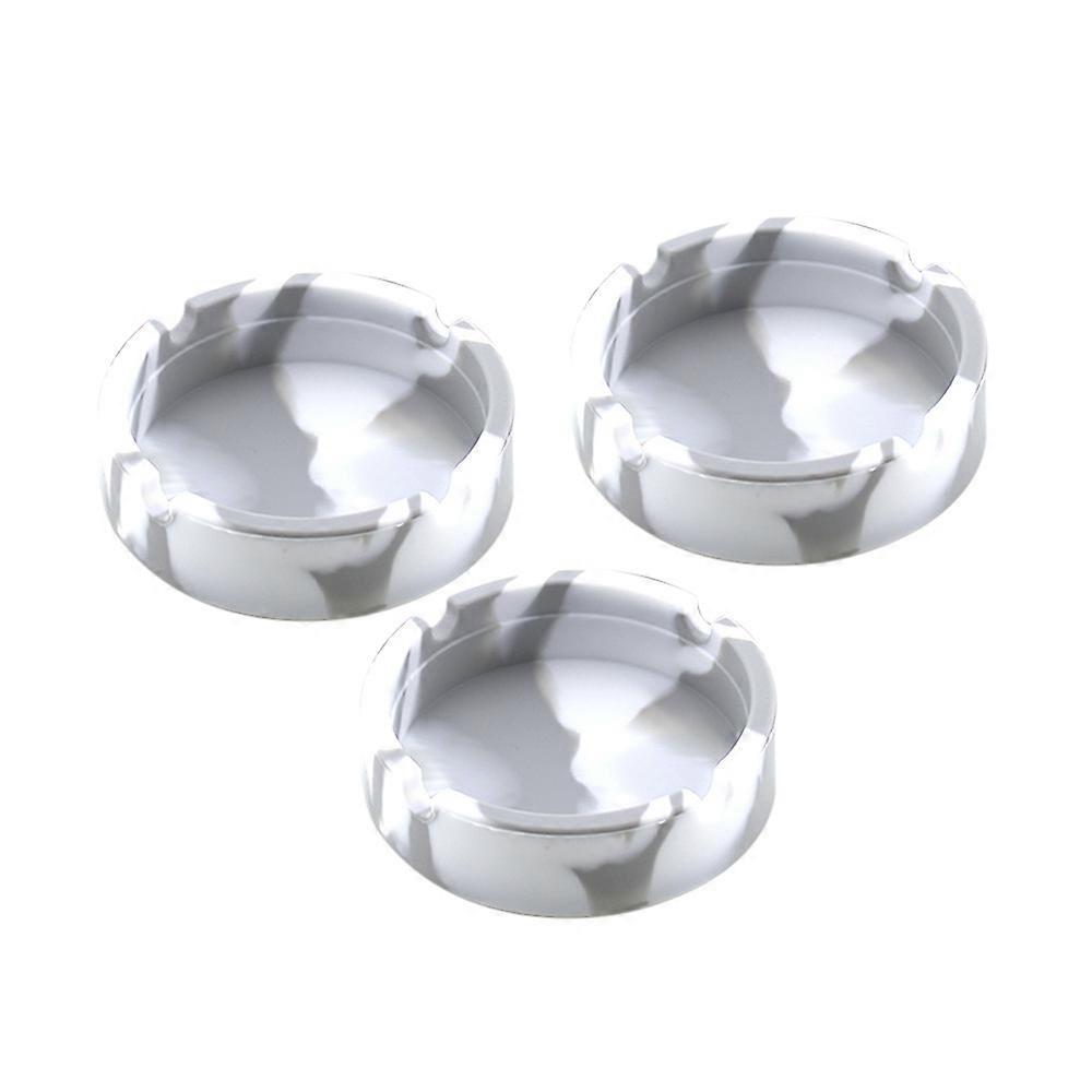 Rubber High Temperature Heat Round Design Ashtray