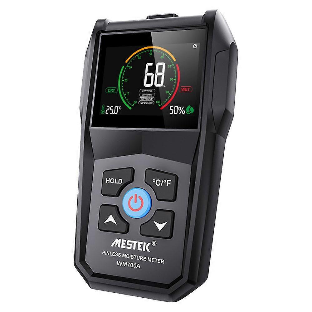 Vochtmeter WM700A Inductieve Digitale Hout Vochtigheid Tester Timber Hygrometer Hout Vochtmeter 4 ~ 80% Dichtheid Electromanetic-Beige