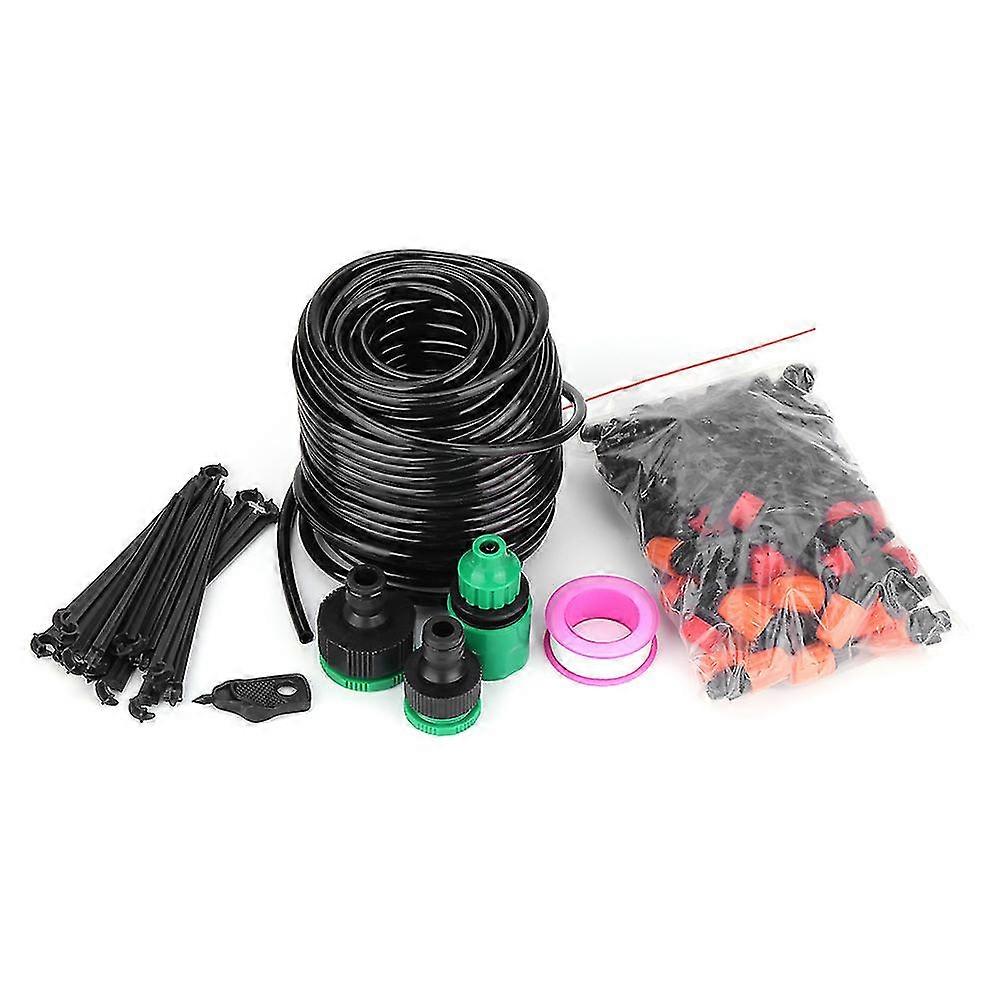 25M Micro Water Irrigation System Automated Kit for Garden Greenhouse Plants