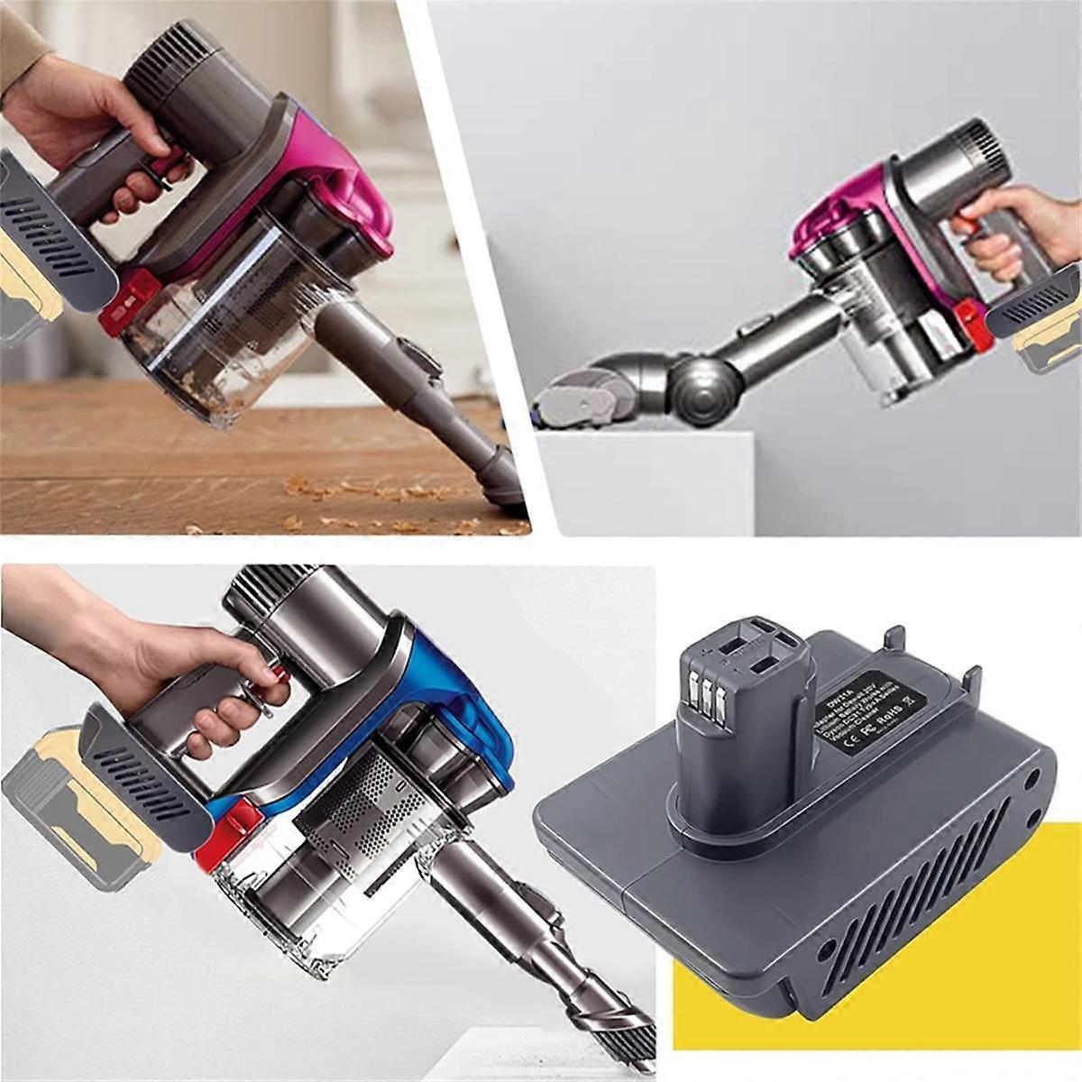 DW31A akkumulátor adapter 20V Li-ion akkumulátorhoz A típusú DC31-hez DC35 DC34 akkumulátoros porszívó eszköz