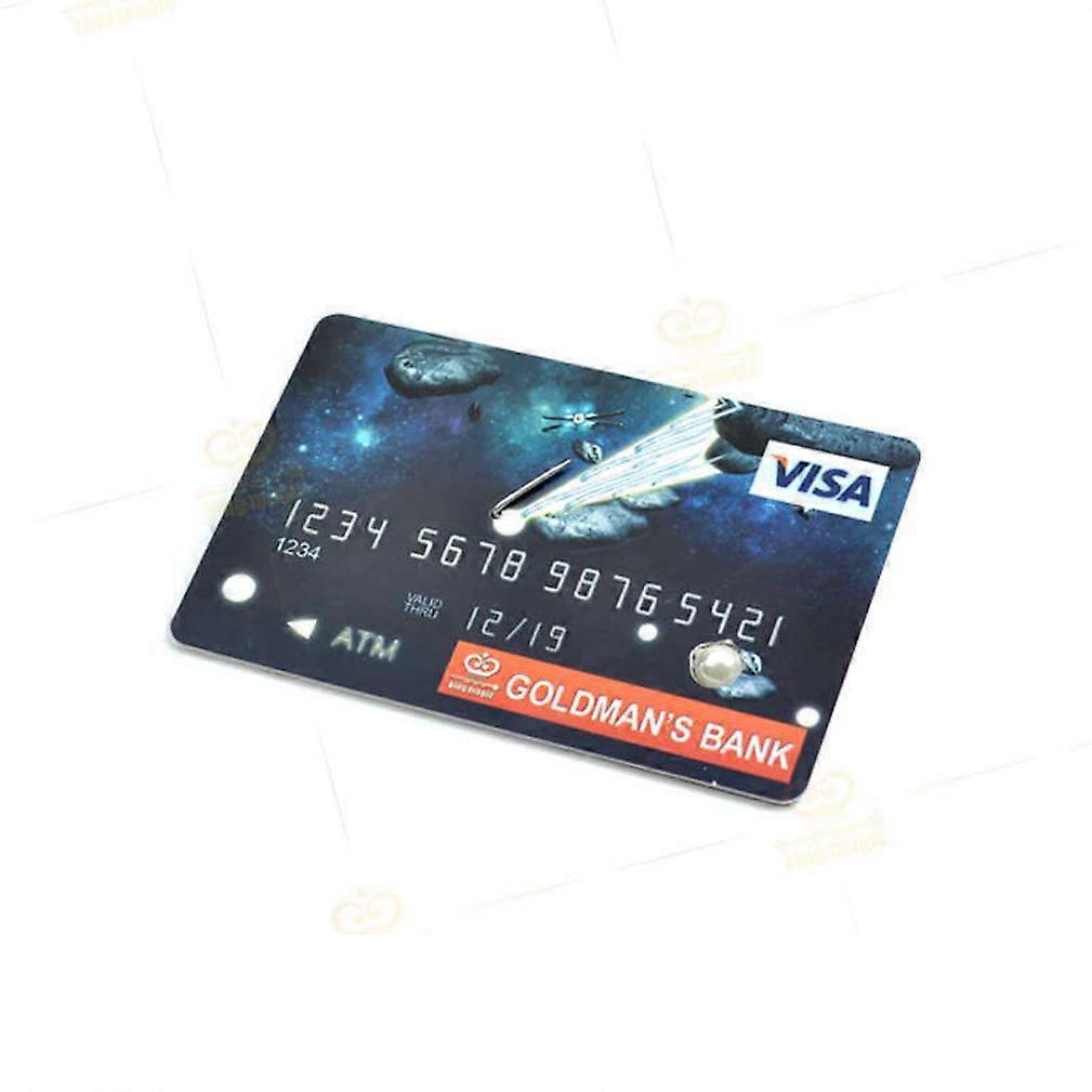 Credit Card Floating Cigarettes Magic Tricks Suspend Credit Card Close Up Stage Props Magician Magic Professional Illusion