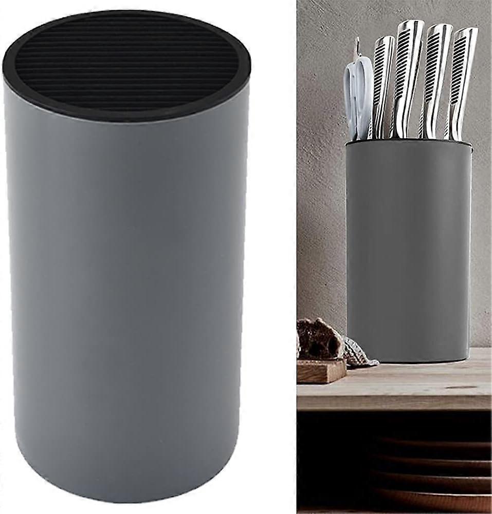 Knife Block Detachable Round Knife Holder Only Knife Storage Stand Keep Knives Organized and Clean