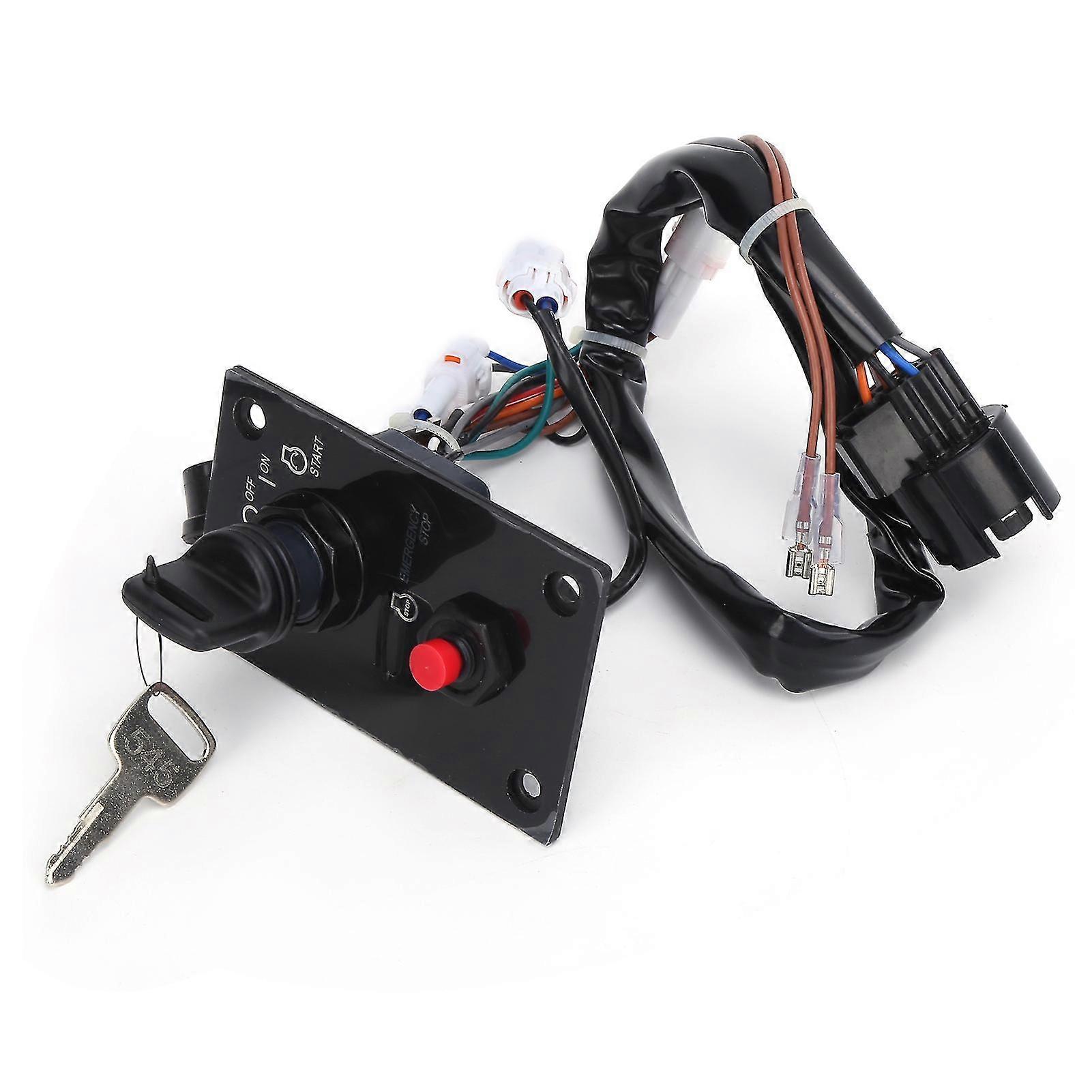 Suzuki Outboard Ignition Switch Panel, Single Key Included