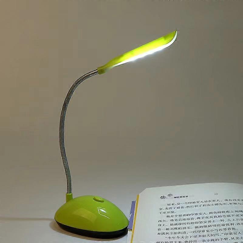 Led Reading Lamp for Desk and Study, Powered by AAA Batteries Not Included, Mini Rechargeable Smart Lamp for Eye Protection