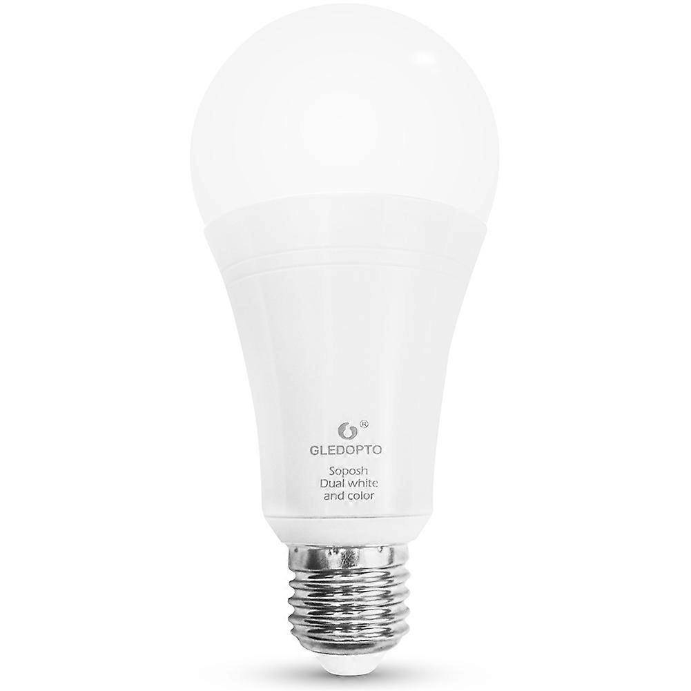 GLEDOPTO E27 12W Smart Full Color Control Zigbee RGB+CCT LED Light Lamp Bulb