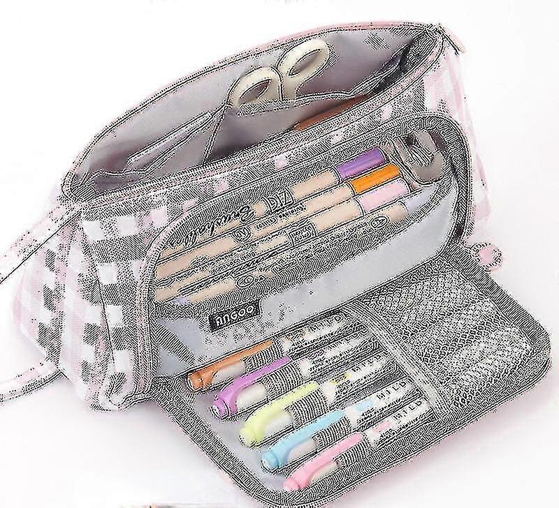 Multicolor Large Capacity Stationery Box Kawaii Stationery Box