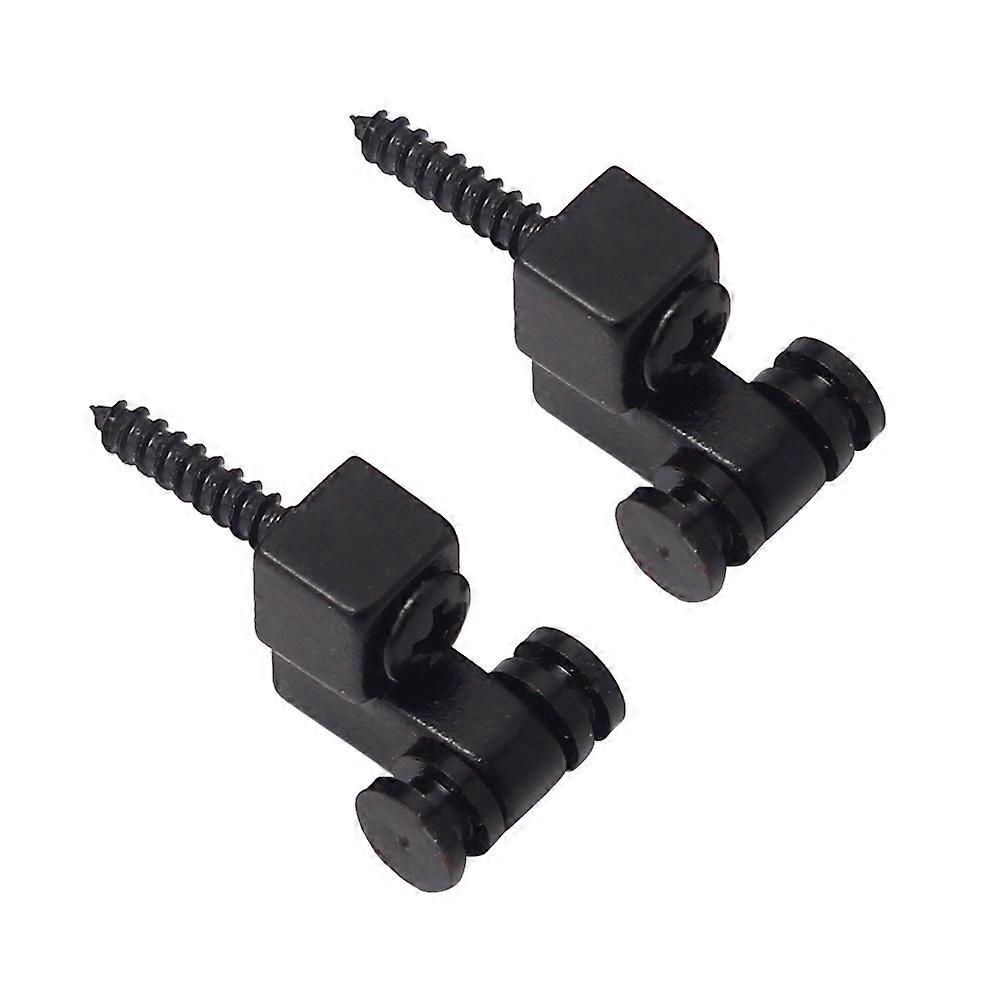 2 buc accesorii de chitară electrică bas string ghid chitară string tree guitar șuruburi roller bridge bas string tree