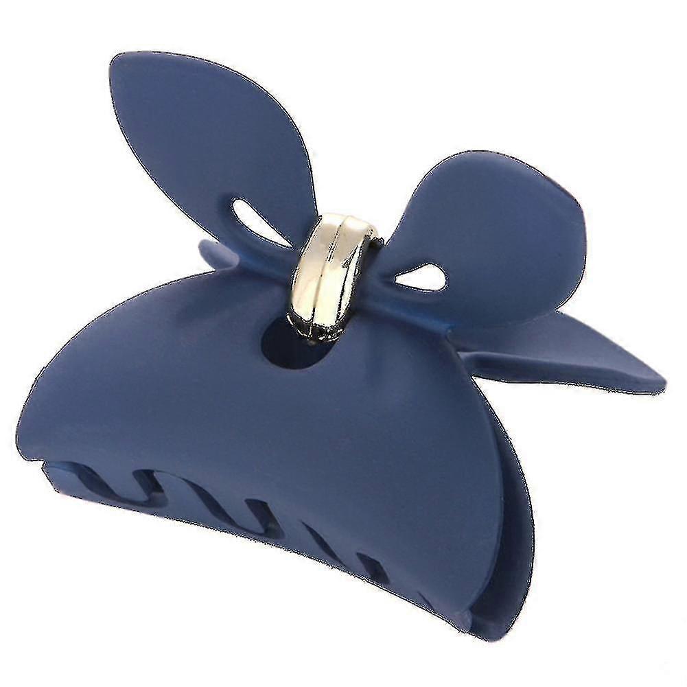 Godis Färg Harts Fjäril Hårklo Klämma Fast Kvinnor Hästsvanshållare Huvudbonader (färg: blå)