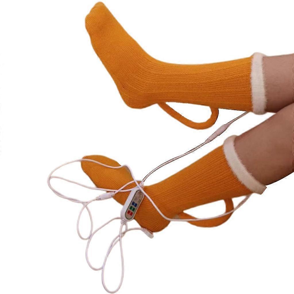 Heating Sock Three Modes Elastic Comfortable Washable Electric Warm Sock