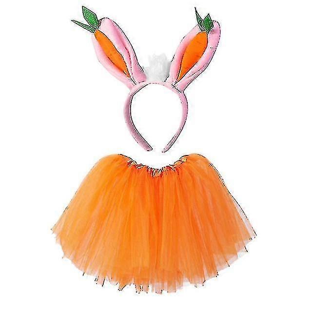 Easter Children"s Rabbit Costume Set  Tutu Skirts With Ears