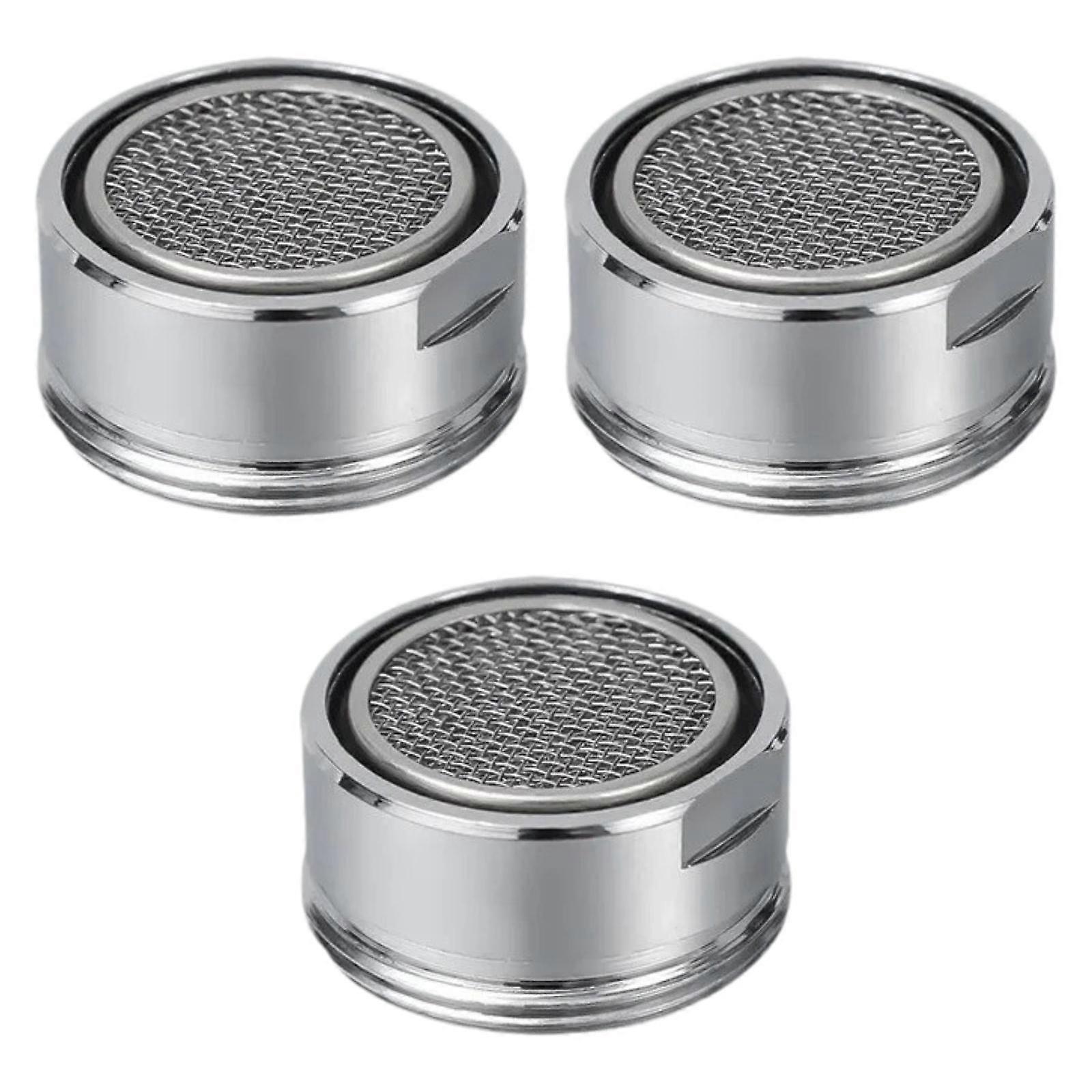 3Pcs Faucet Aerator with Gasket Foaming Replacement Parts for Apartment Home