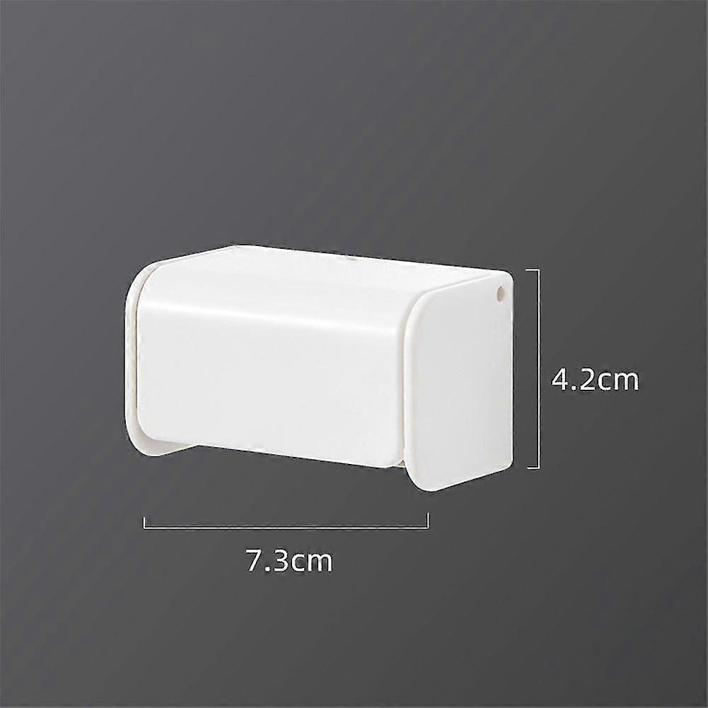 Punch-free Wall-mounted Toothbrush Holder Toothpaste Holder Toothpaste Storage Rack Bath Organizer