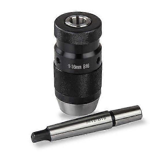 Chuck，MT2-b16 Chuck, Drill Chuck with Clamping Range Self-Tightening Lathe Drill Chuck, Adapter Drill Grinder Converter Macaron