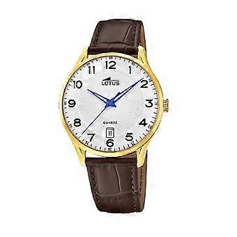 Lotus Classic Men's Analog Quartz Watch with Cowhide Bracelet 18403/E
