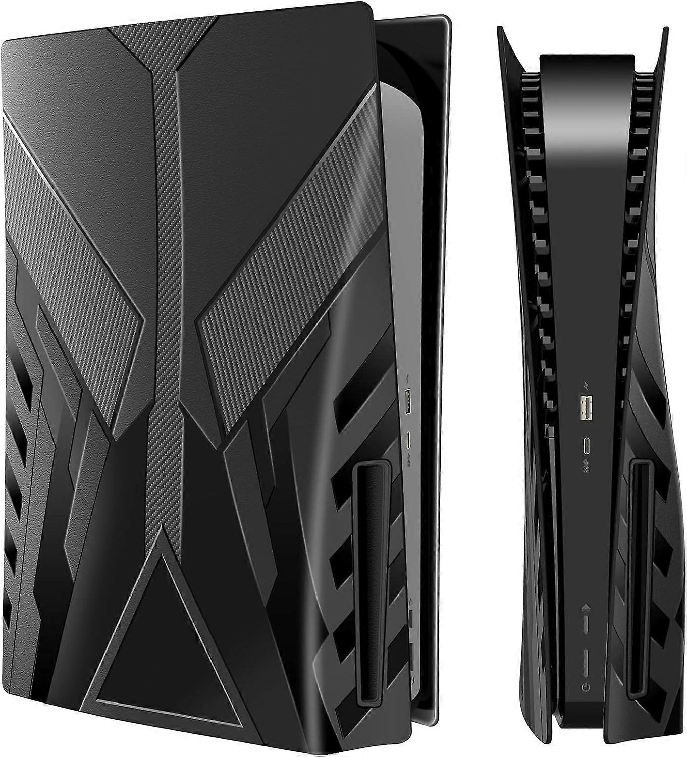 Anti-Scratch PS5 Cover Plates for PlayStation 5 Console Disc Version, Durable Plastic, Custom Fit, Easy Installation