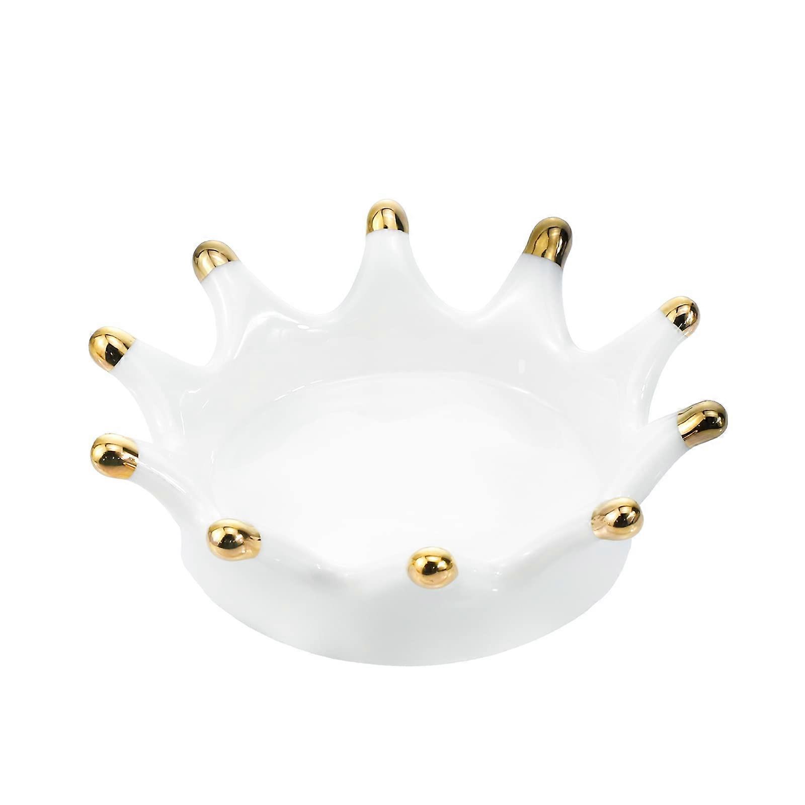 Exquisite Ceramic Jewelry Tray, Elegant Design for Displaying and Storing Your Accessories
