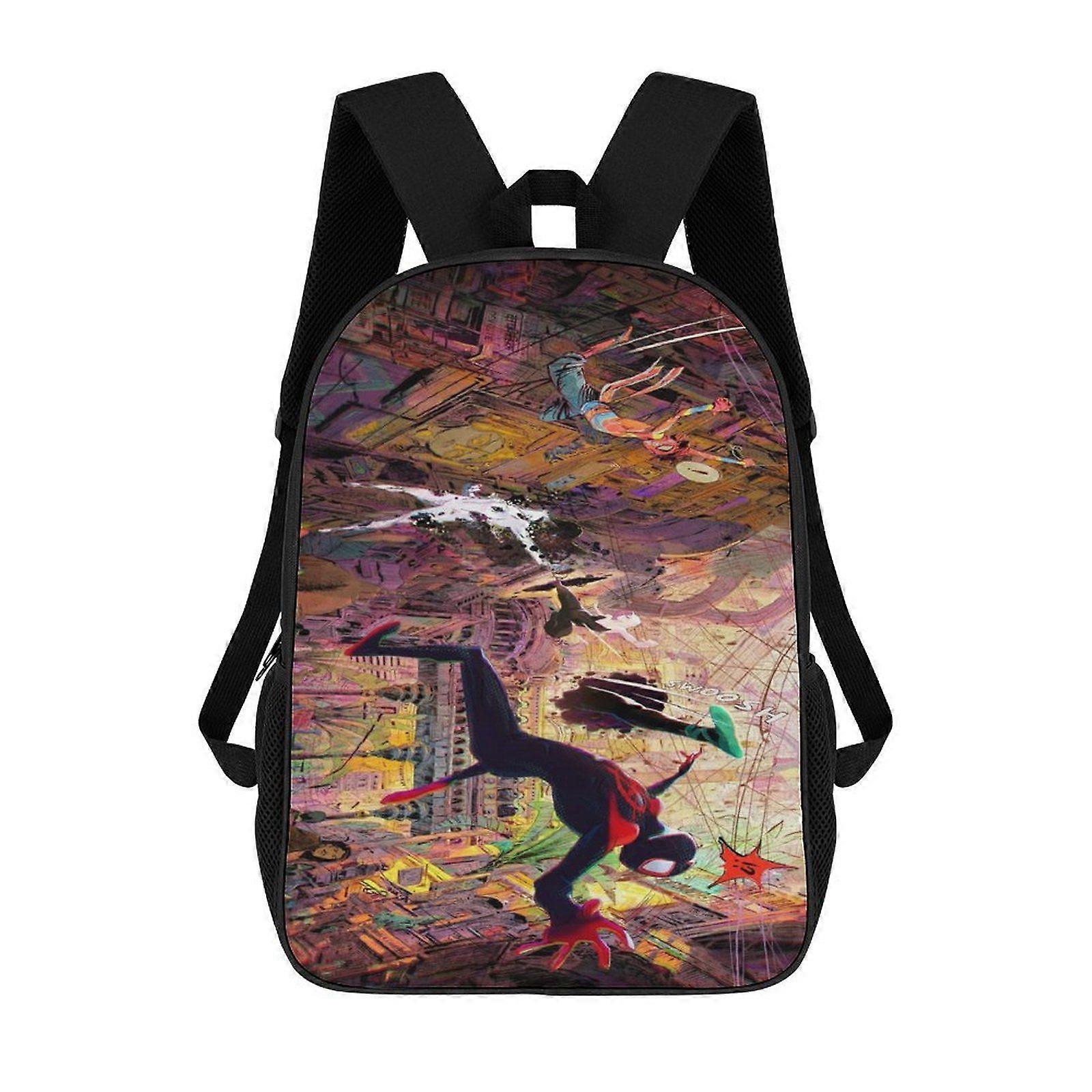 i2252 Miles Morales Backpack Shoulders DaypackBag Work Travel Classic Unisex Backpack kli2252