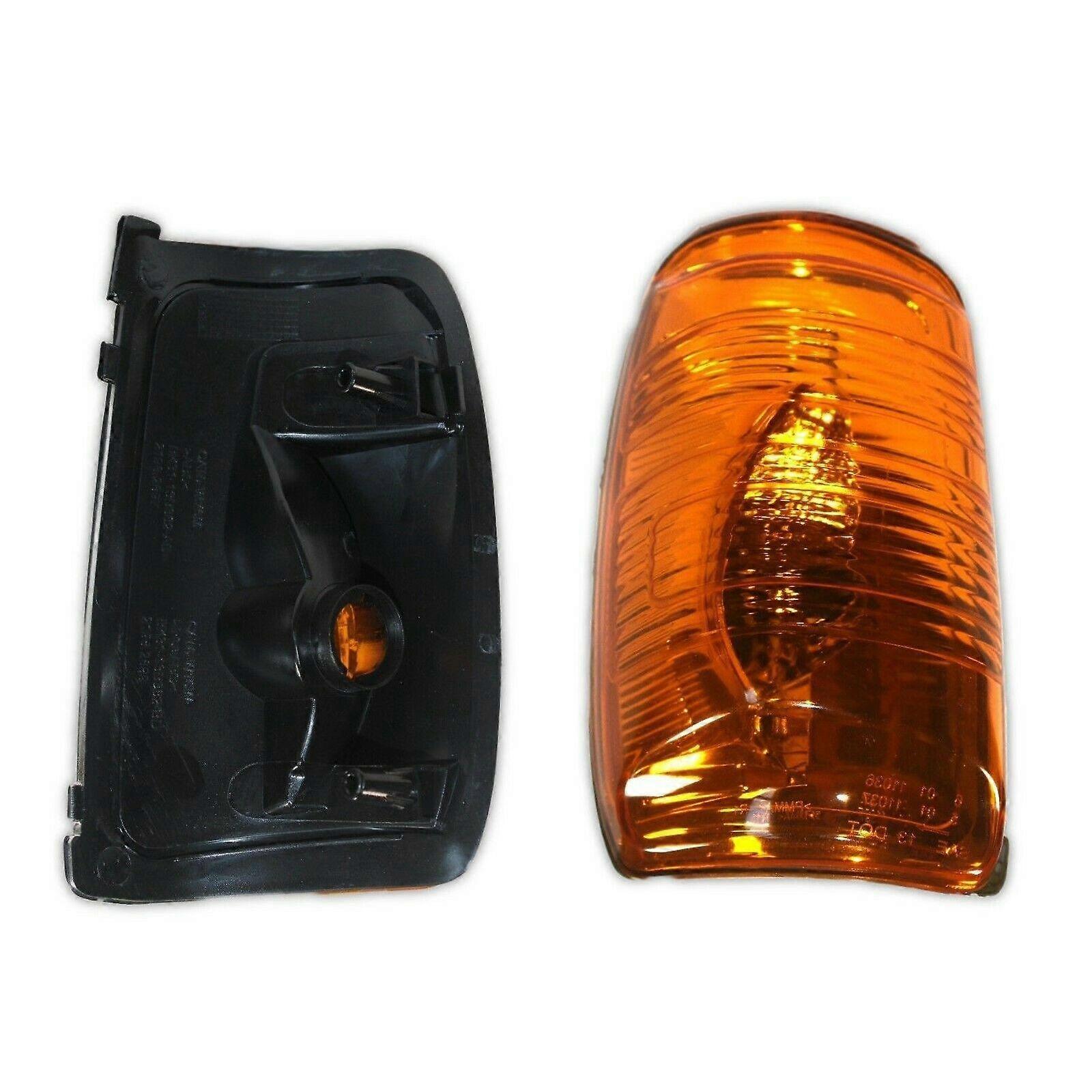 POSSBAY New Door Wing Mirror Indicator Lens Cover Left/Right Passenger Side Fit For Ford Transit MK8