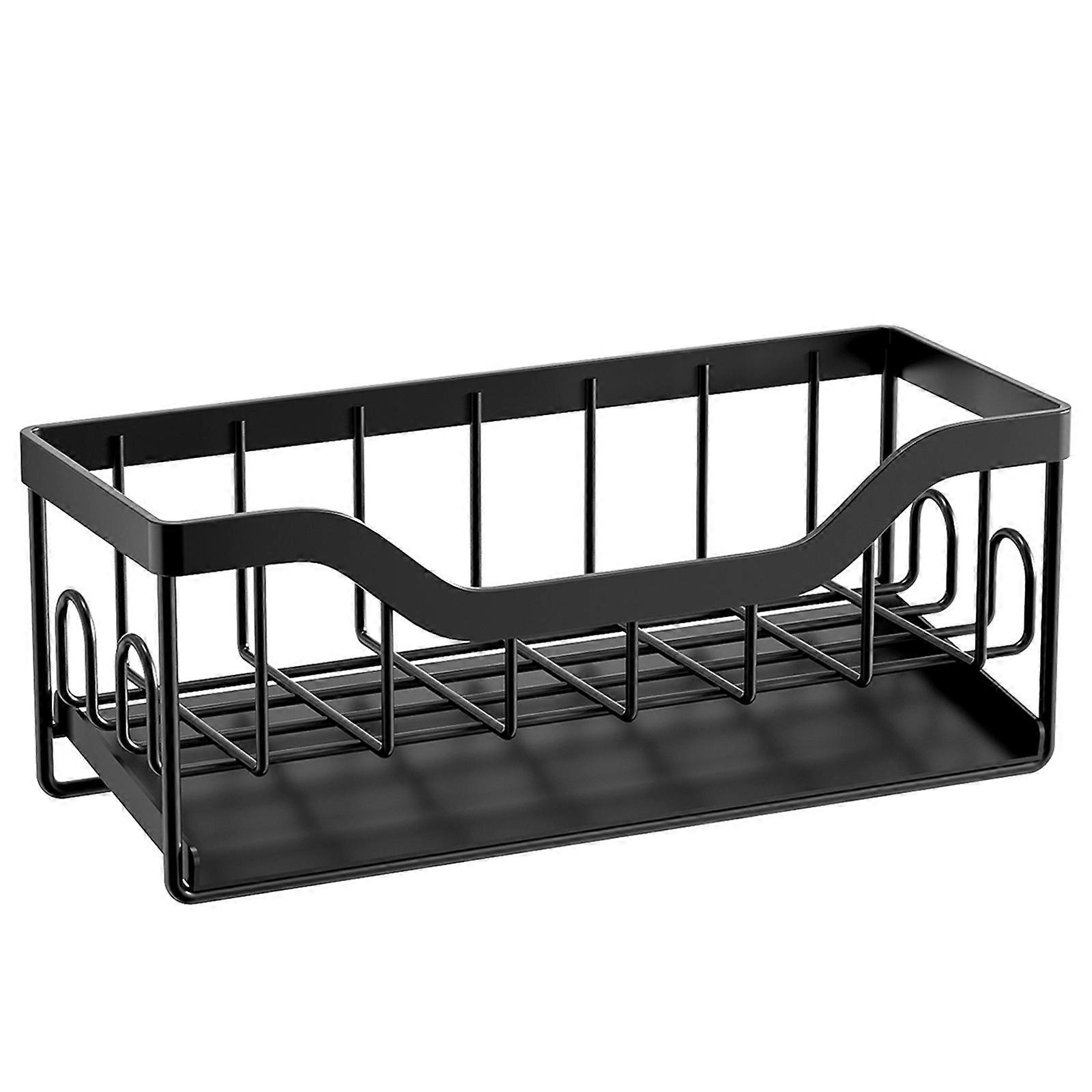 Convenient Sink Drainer Shelves Space Saving Dish Rack Tablewares Storage Organizer Rack for Dishcloths and Towels