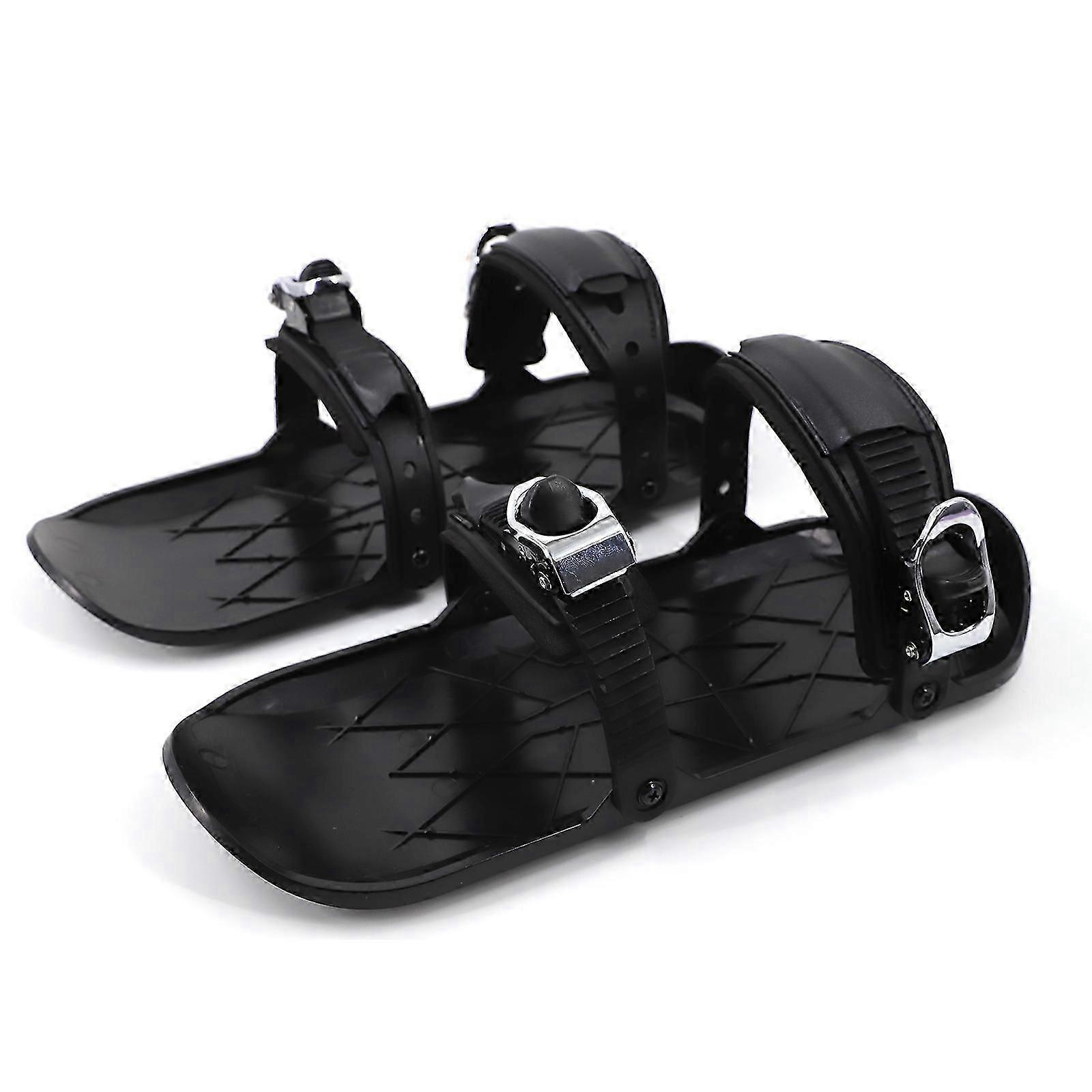 מיני סקי גלגיליות לשלג הסקיבורד הקצר Snowblades יוניסקס חורף חיצוני ספורט סקי גוונים
