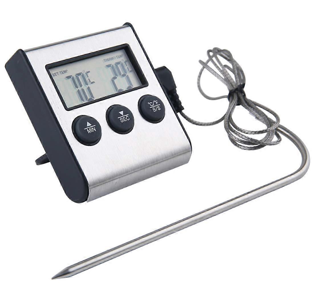 Meat Thermometer for BBQ and Grilling, Digital Instant Read, Waterproof, Temperature Range -58°F to 572°F