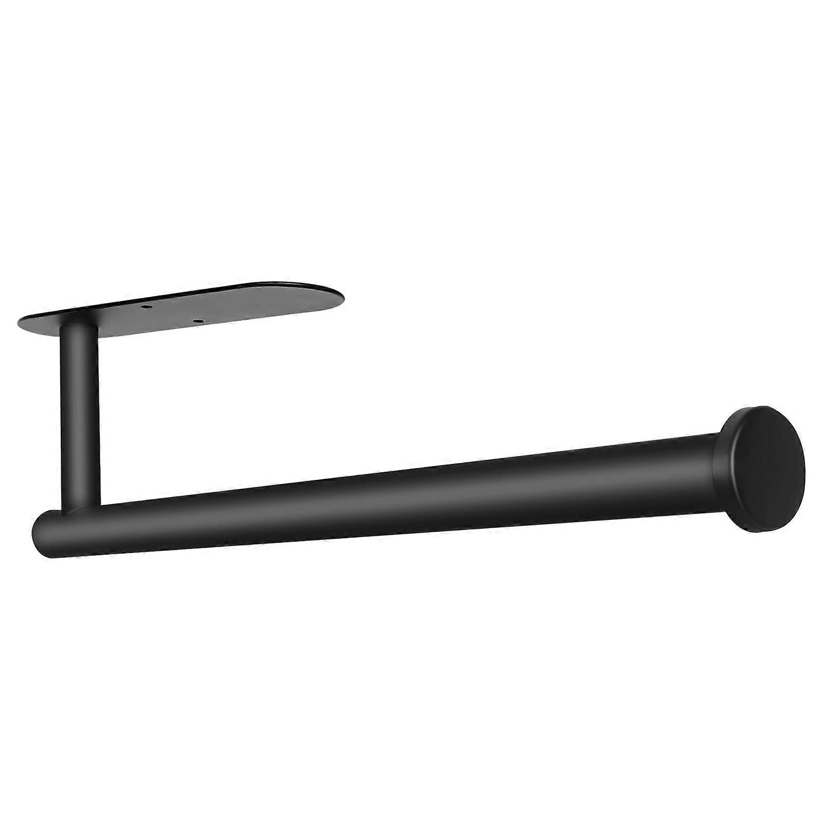 Stainless Steel Under-Cabinet Paper Towel Rack for Kitchen Storage - Modern Design, Easy Install, Space-Saving Solution