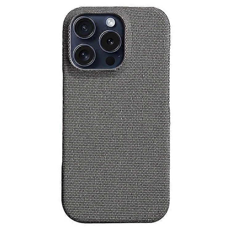 Compatible For iPhone 16 Pro Case Cloth Texture Anti-Scratch Protective PC Phone Cover