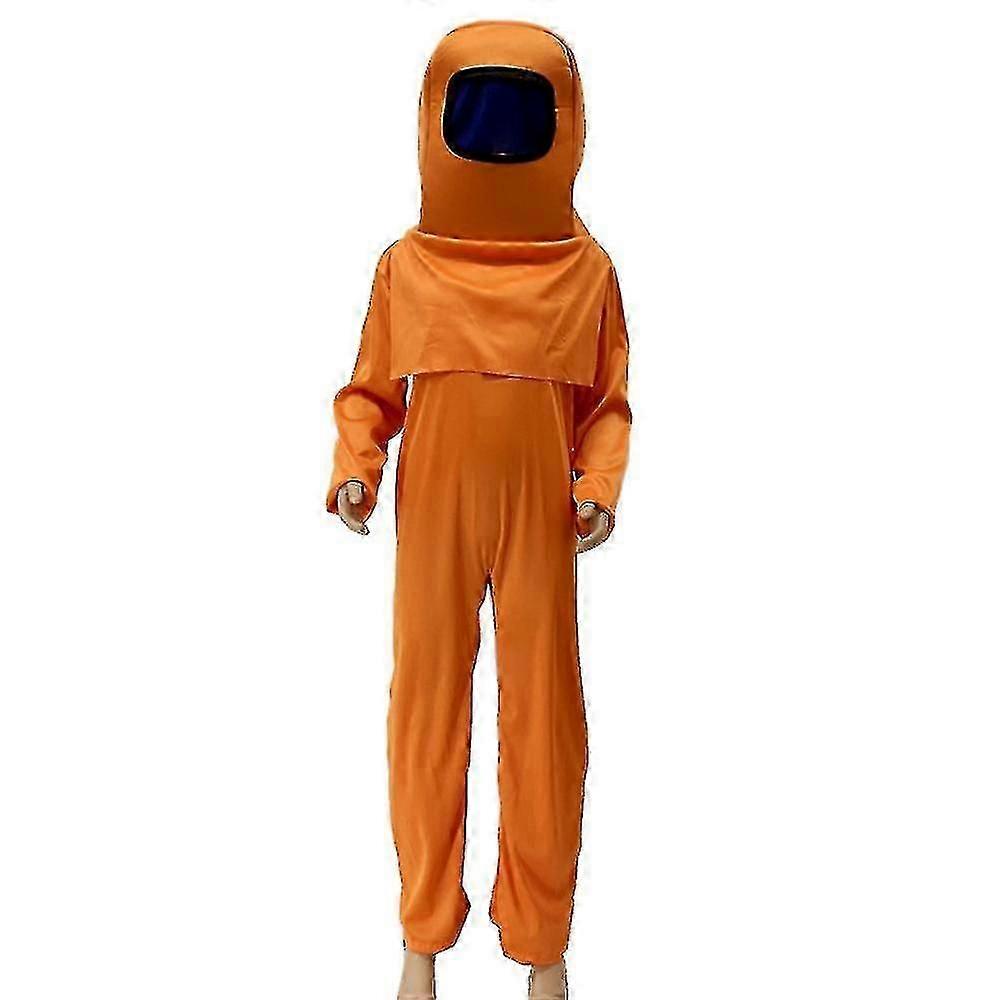 halloweenHalloween Among Us Astronaut Costume Kids Space Game Cosplay Jumpsuit Helmet Backpack Children Fancy Dress Up Performance Outfit