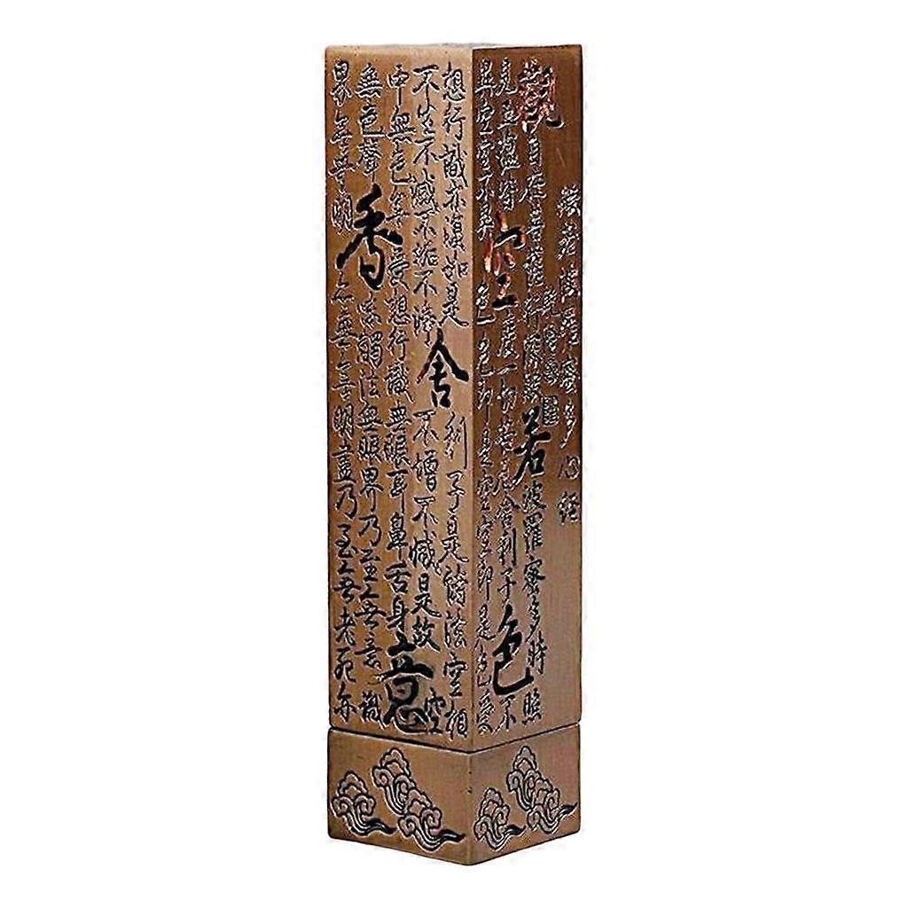 Retro Burner Decorative Line Box Creative Alloy Vertical Stick Holder Desktop