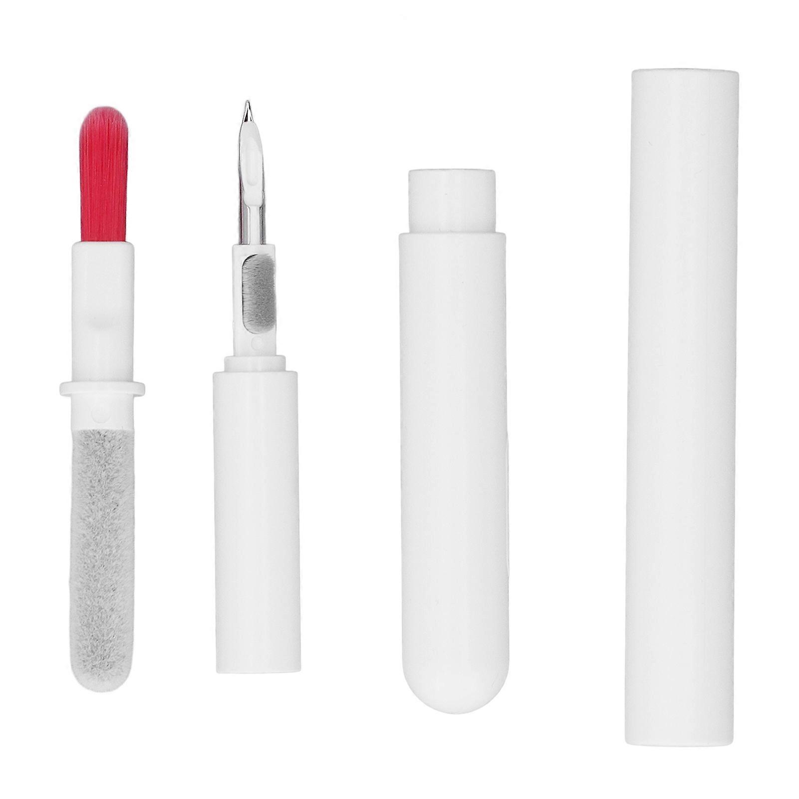Multifunctional Bluetooth Earbuds Cleaning Brush Pen for White Electronic Devices, Compact Design, Easy Use