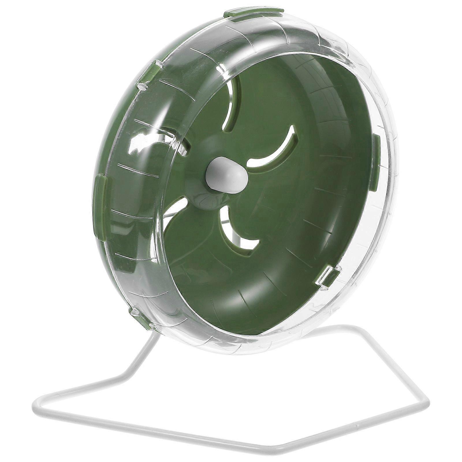 Reusable Wheel Chinchilla Toy Guinea Pig Run Wheel Small Pet Running Wheel with Stand for Hamster
