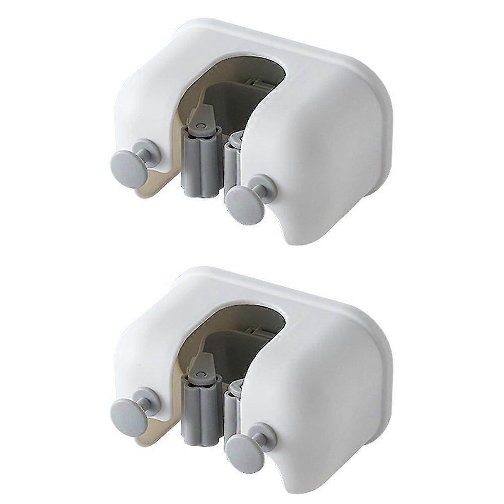 Mop Organizer Wall Mounted, ABS Plastic For Unmatched Durability And Style