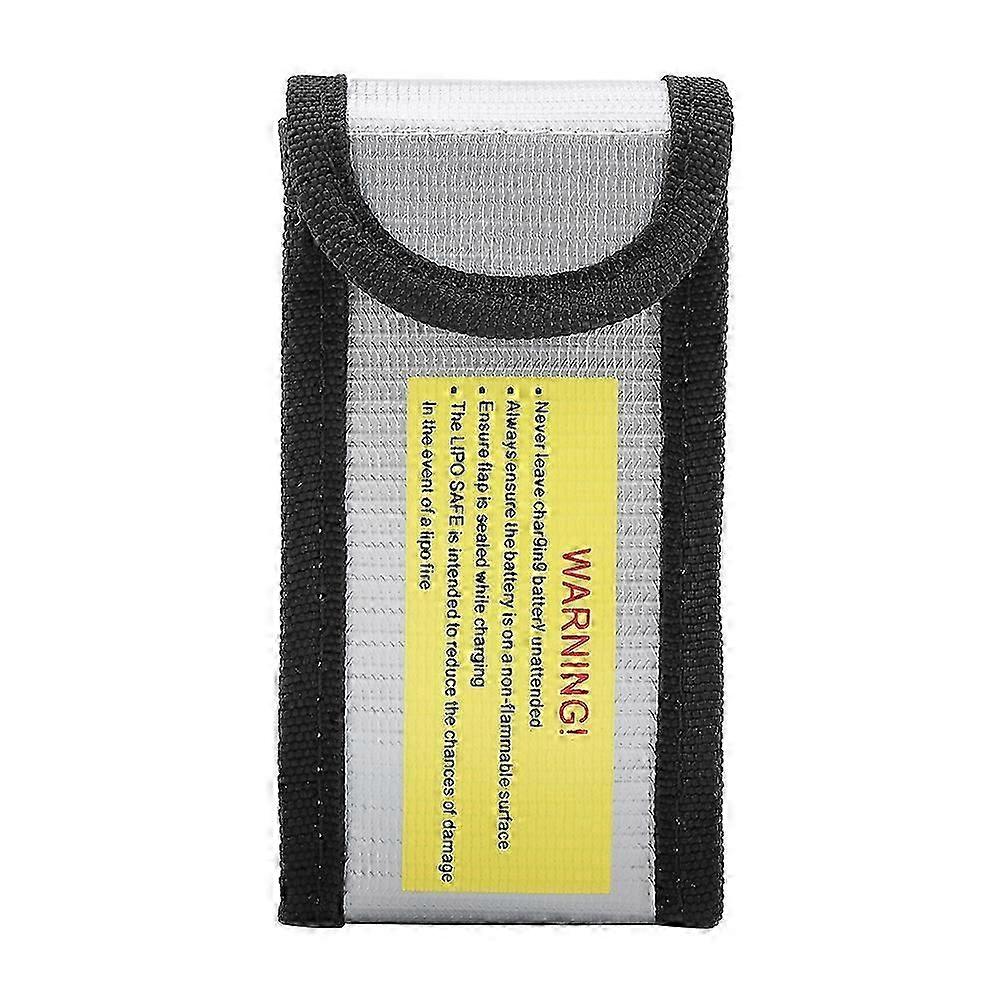 1 pcs Fireproof High Temperature Resistant Battery Protective Cover Bag(12.5*6.4*5CM)