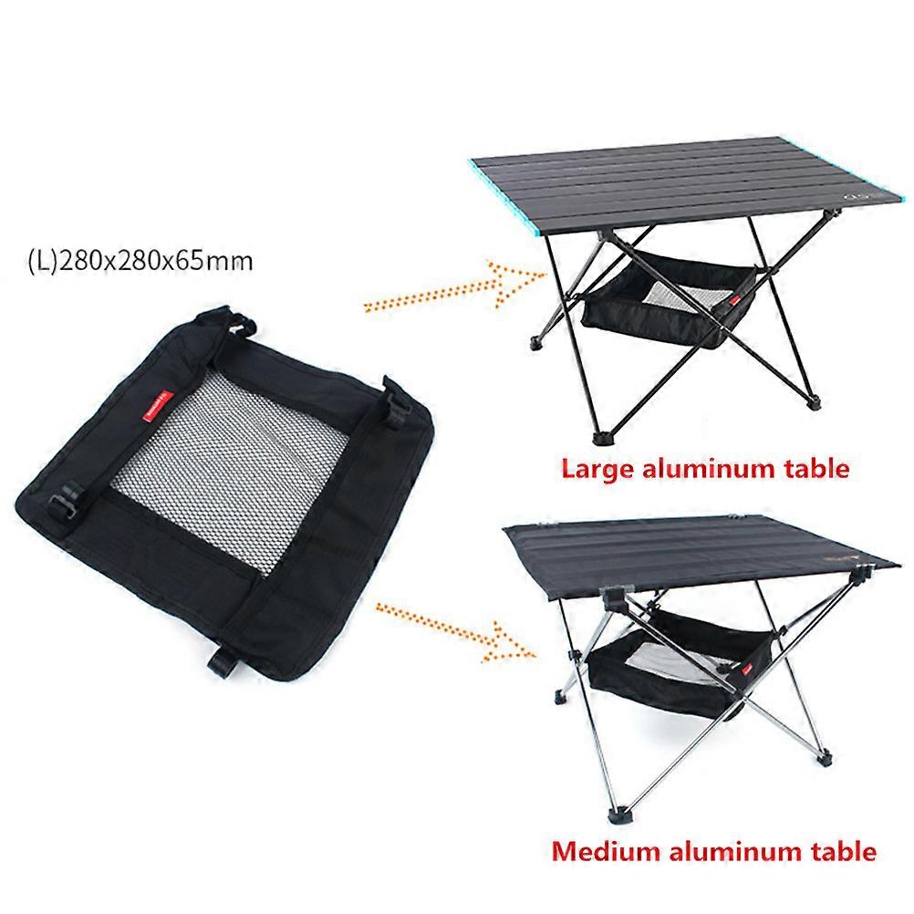 Outdoor Folding Table Storage Hanging Basket Wild Rack Camping Bag Finishing Net For Chair Picnic Table Hanger Storage Basket
