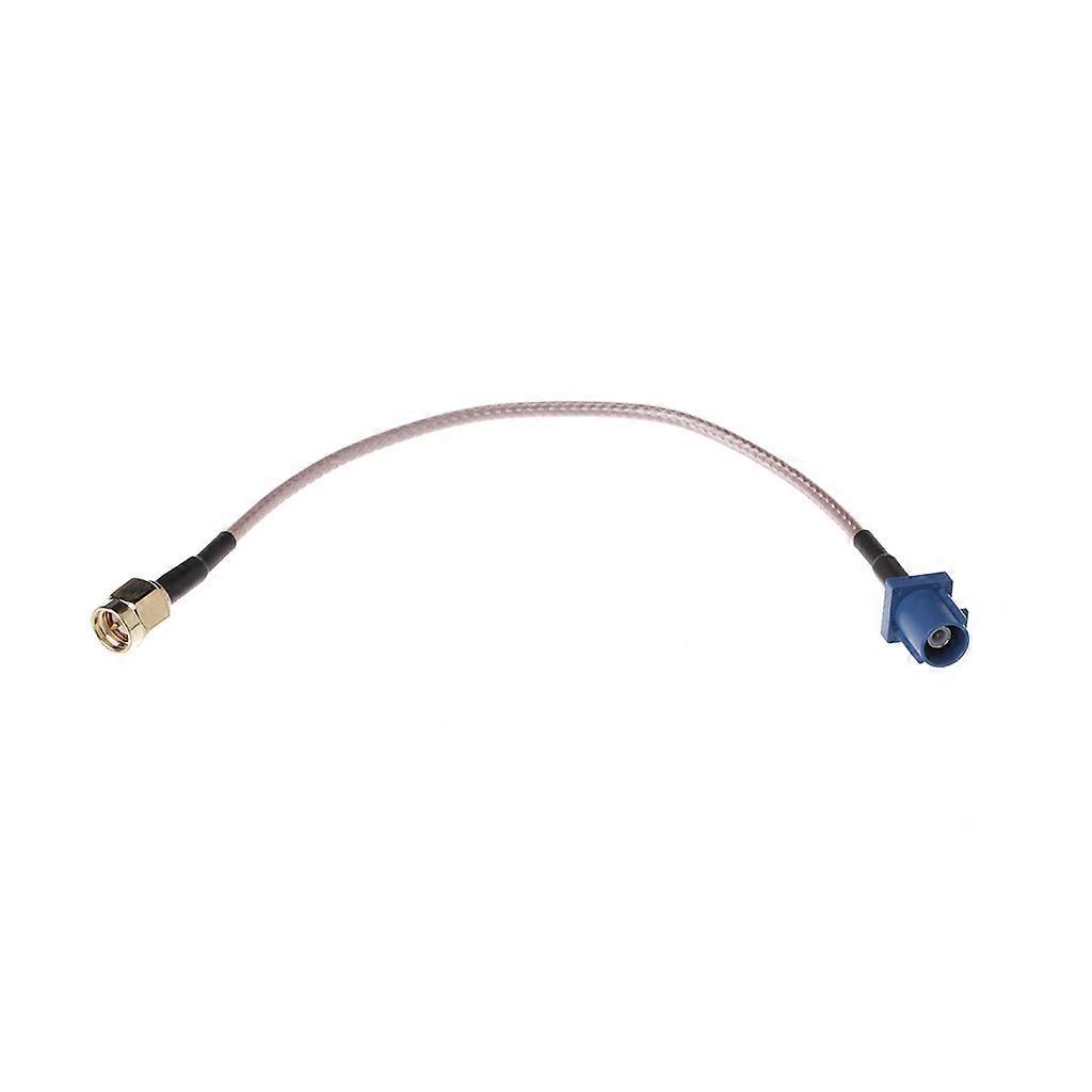 Fakra C Adapter Plug to SMA Male GPS Antenna Extension Line RG316 Pigtail Cord 15cm Male Pin to SMA Plug for GPS Antenna Blue