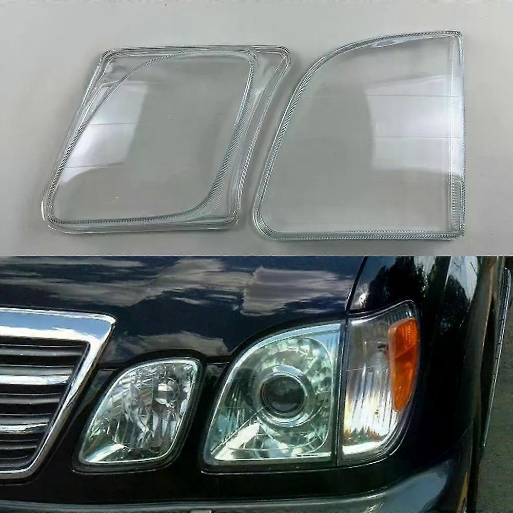 Car Accessories Headlight Lens Cover Headlamp Shell Lampshade Transparent Shade Mask Plexiglass For Lexus LX470 1998-2007
