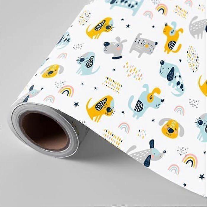 Gift wrap - PRYSE - Roll 62 cm - 95 m - Multicolor - For children
