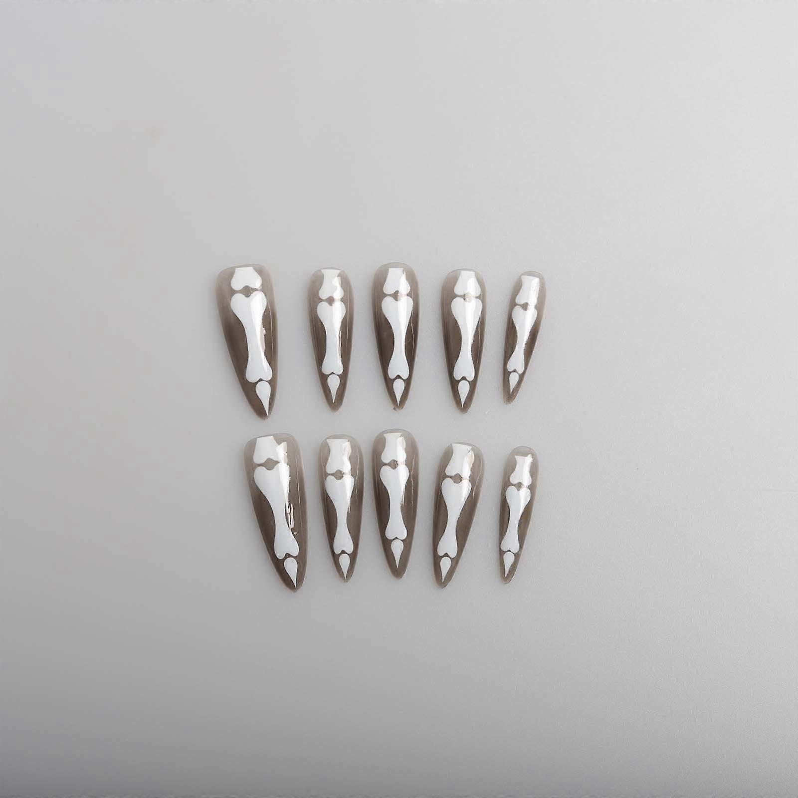 Nail Art Halloween Gradient Claw Wearing Halloween Wearing Fluorescent Version WU615