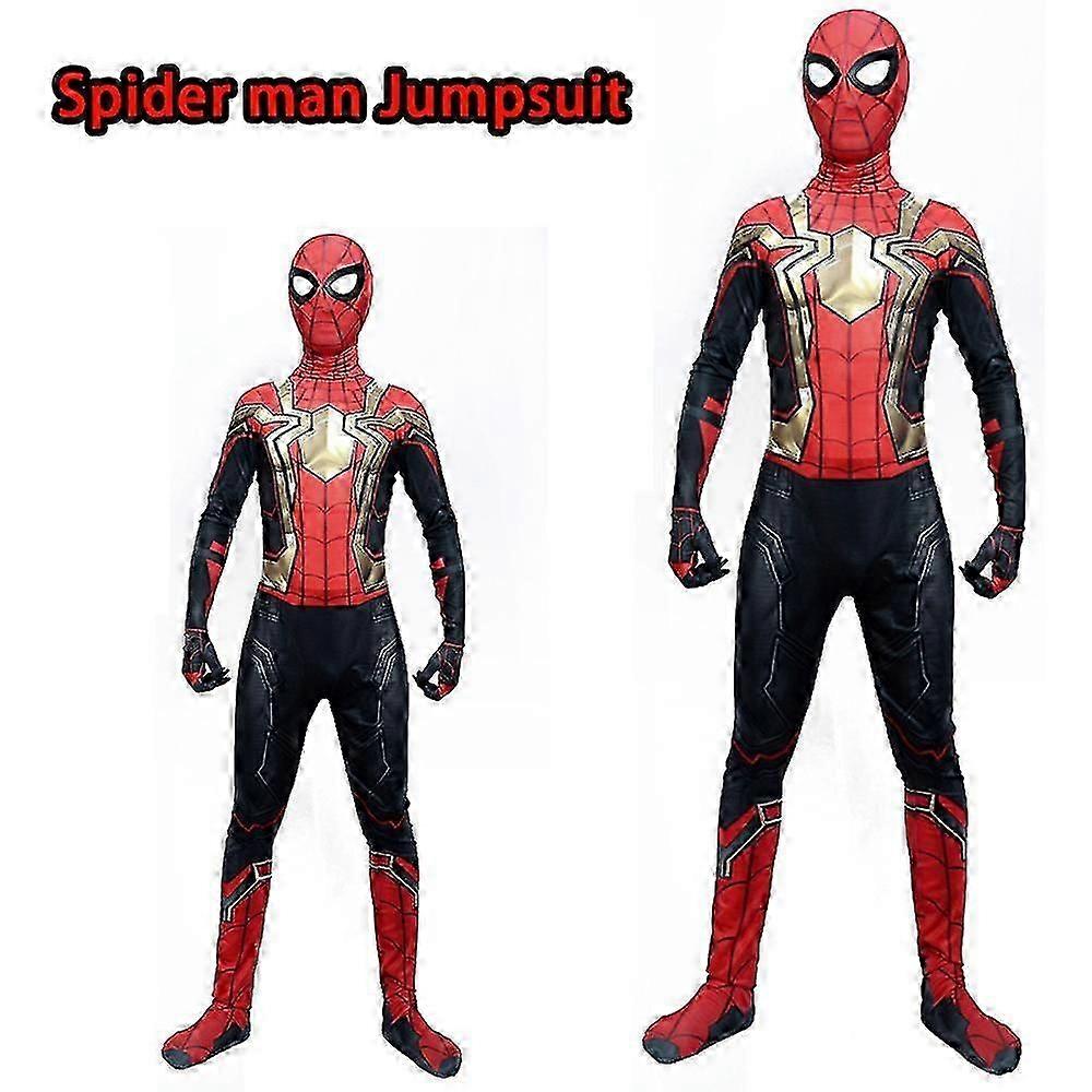 3-12 Years Kids Spider-man:no Way Home Cosplay Costume Jumpsuit
