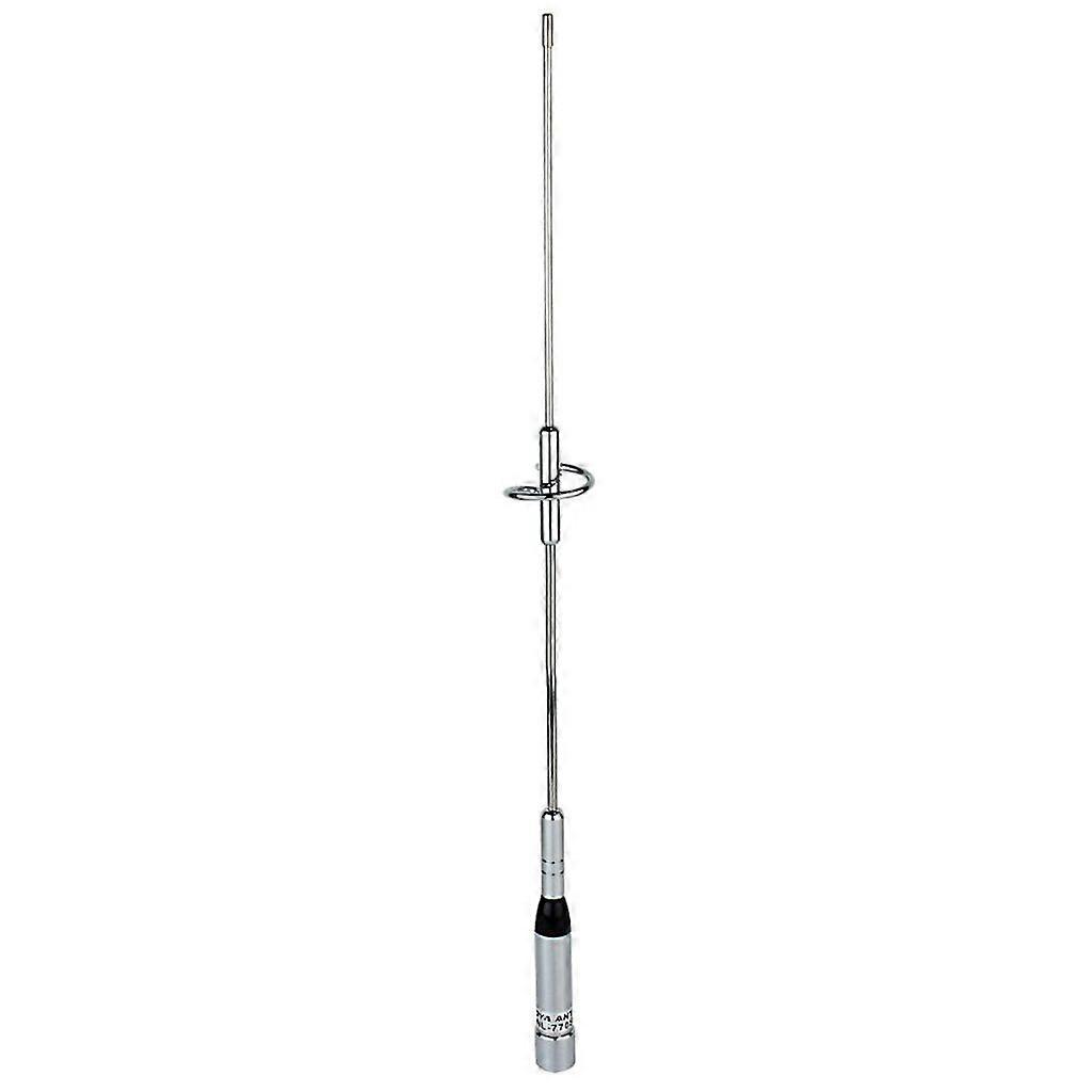 Srebrny NAGOYA NL-770S Dwuzakresowy UHF / VHF 144 / 430 MHz 2,15 / 3,0 dBi Amatorskie radio samochodowe o wysokim wzmocnieniu Mobilny SL16 / UHF-J / dla typu M